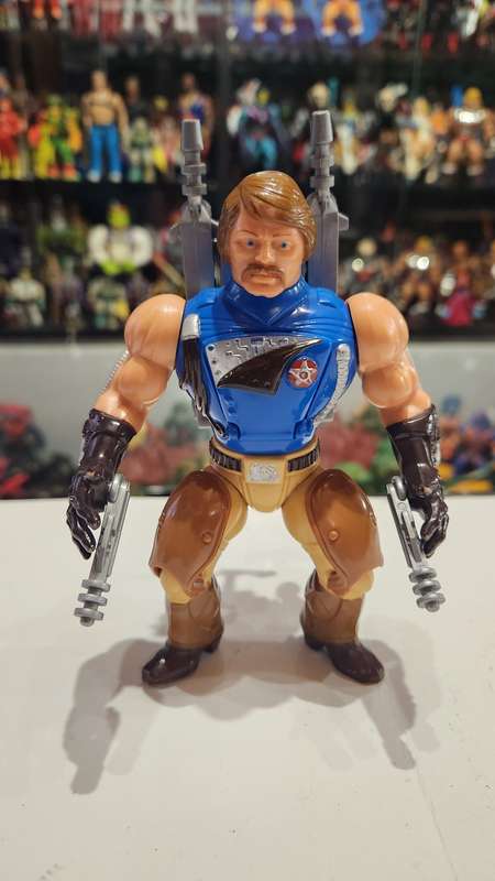 1986 Complete Rio Blast of He-Man-Masters of the Universe 125 (MOTU) Vintage Figure