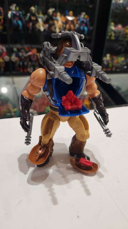 1986 Complete Rio Blast of He-Man-Masters of the Universe 125 (MOTU) Vintage Figure