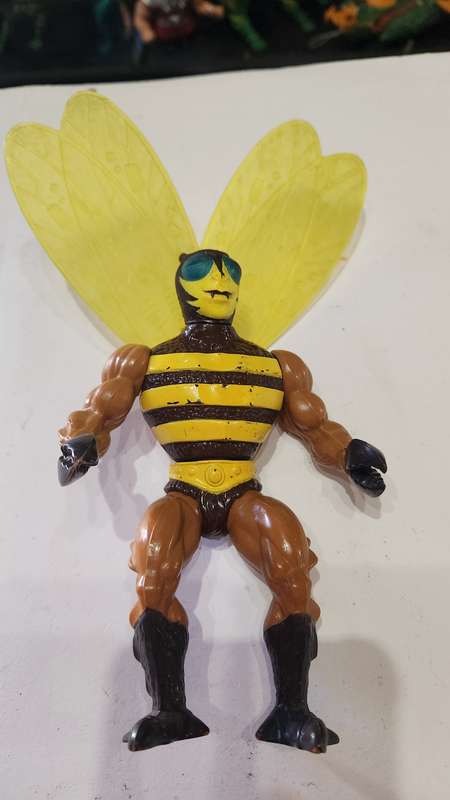 1984 Buzz-Off of He-Man-Masters of the Universe 125 (MOTU) Vintage Figure
