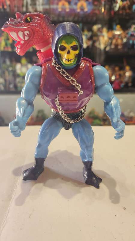1985 Dragon Blaster Skeletor of He-Man-Masters of the Universe (MOTU) Vintage Figure 125