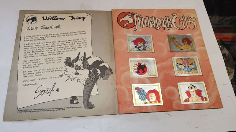 1986 Thundercats Panini Sticker Album 171/264 Stickers Present Vintage Figure