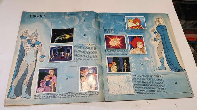 1986 Thundercats Panini Sticker Album 171/264 Stickers Present Vintage Figure