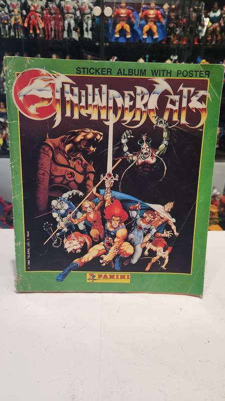 1986 Thundercats Panini Sticker Album 201/264 Stickers Present Vintage Figure