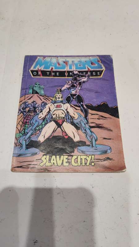 1983 Mini Comic Slave City of He-Man-Masters of the Universe (MOTU)