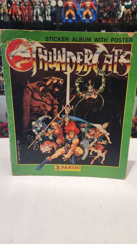 1986 Thundercats Panini Sticker Album 40/264 Stickers Present Vintage Figure