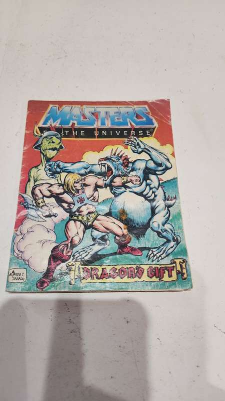 1983 Mini Comic Dragons Gift of He-Man-Masters of the Universe (MOTU)