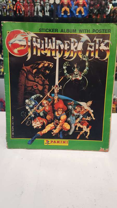 1986 Thundercats Panini Sticker Album 68/264 Stickers Present Vintage Figure