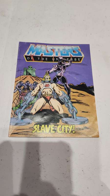 1983 Mini Comic Slave City of He-Man-Masters of the Universe (MOTU)