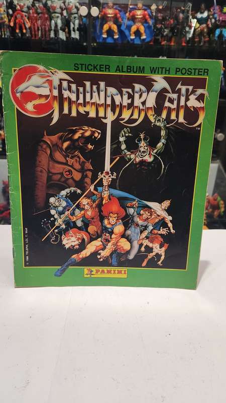 1986 Thundercats Panini Sticker Album 10/264 Stickers Present Vintage Figure