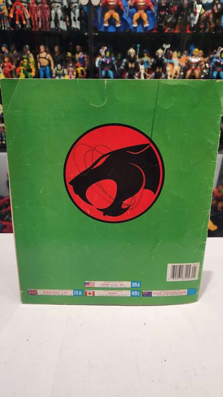 1986 Thundercats Panini Sticker Album 10/264 Stickers Present Vintage Figure