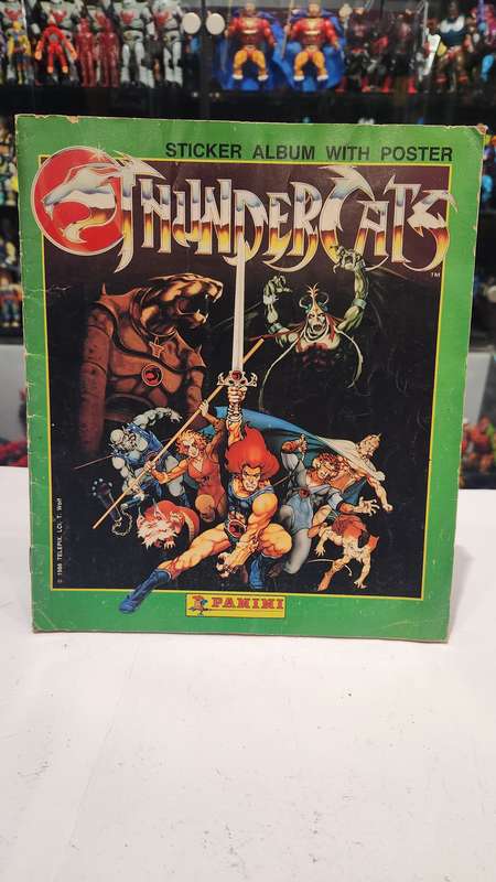 1986 Thundercats Panini Sticker Album 55/264 Stickers Present Vintage Figure