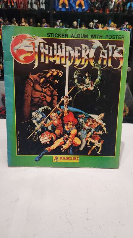 1986 Thundercats Panini Sticker Album 47/264 Stickers Present Vintage Figure
