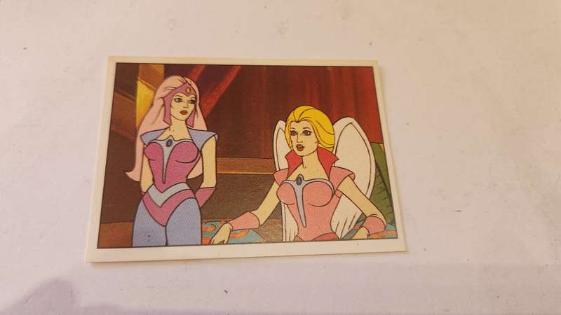 1986 She-Ra Princess of Power Panini Sticker 46 (She-Ra) Vintage Figure