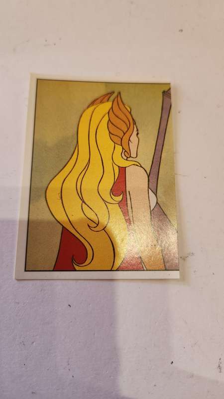 1986 She-Ra Princess of Power Panini Sticker 140 (She-Ra) Vintage Figure