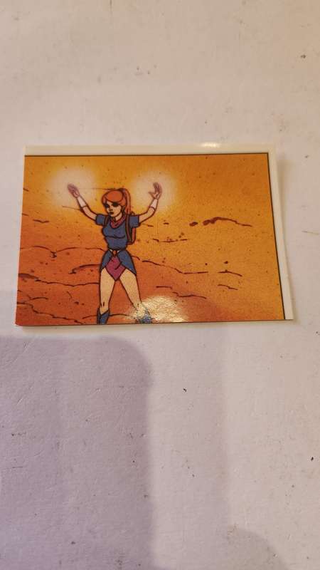 1986 She-Ra Princess of Power Panini Sticker 194 (She-Ra) Vintage Figure