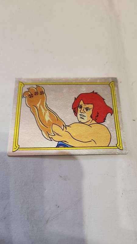 1986 Thundercats Panini Sticker 2 (Thundercats) Vintage Figure
