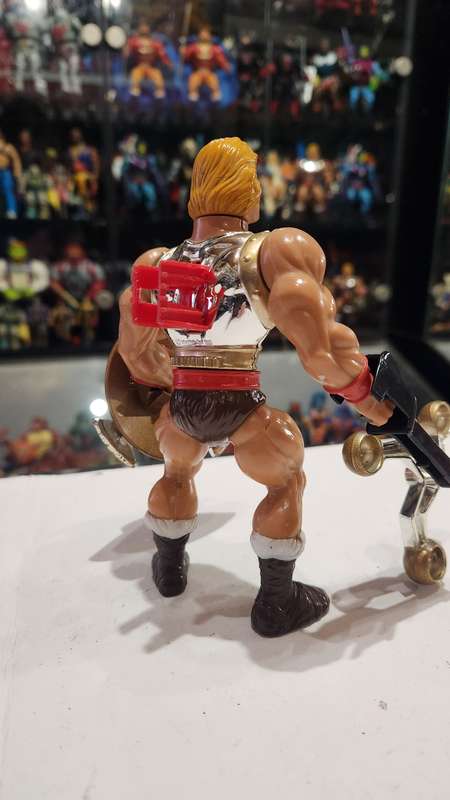 1986 Complete Rare Flying Fist He-Man of He-Man Masters of the Universe 48 (MOTU) Vintage Figure