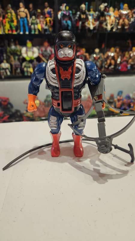 1986 Complete Dragstor of He-Man- Masters of the Universe 62 (MOTU) Vintage Figure