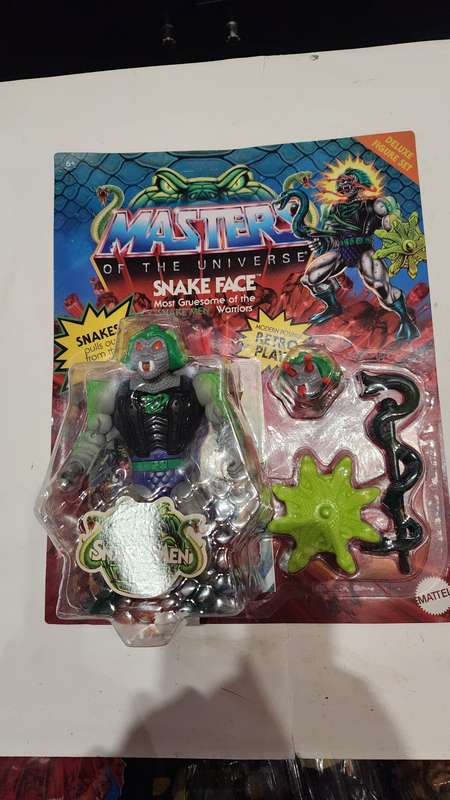 Masters Of The Universe (Motu) Origins Snake Face Figure Moc