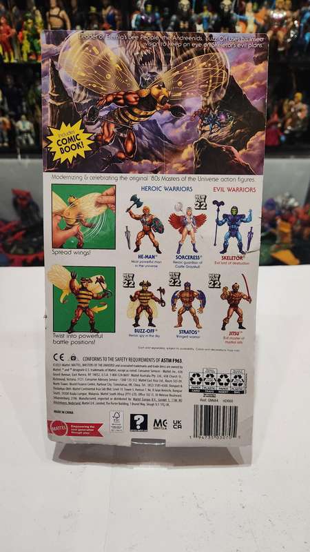 Masters Of The Universe (Motu) Origins Buzz Off Figure Moc