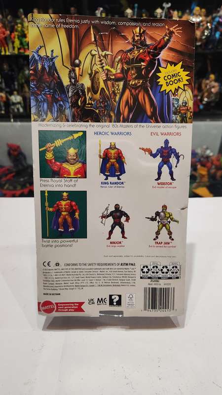 Masters Of The Universe (Motu) Origins King Randor Figure Moc