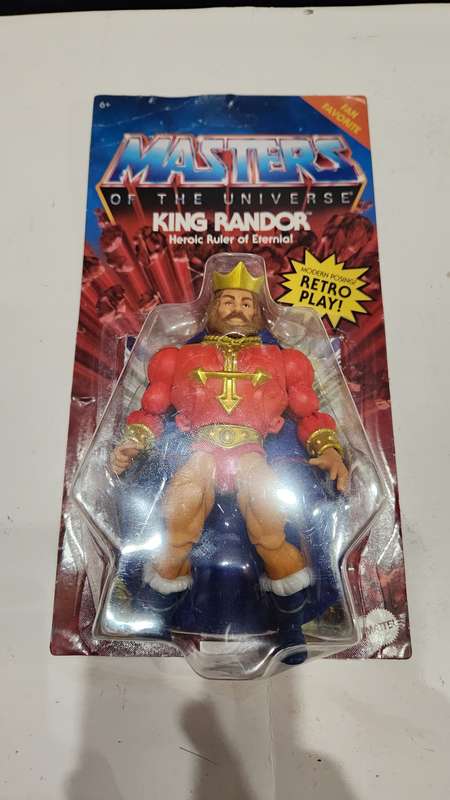 Masters Of The Universe (Motu) Origins King Randor Figure Moc
