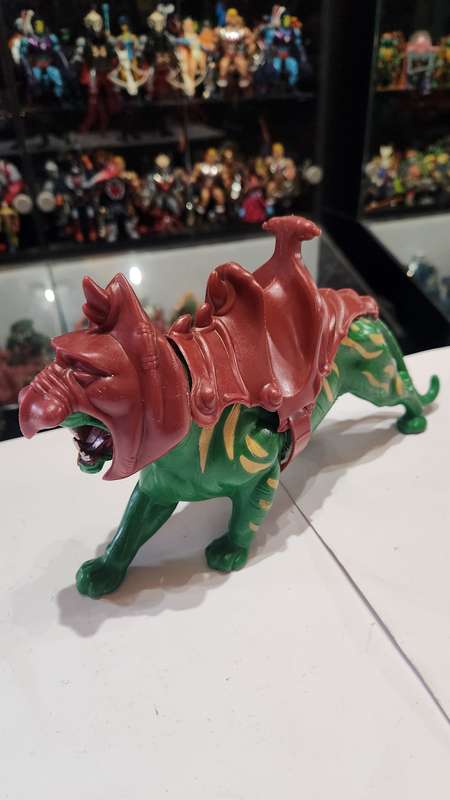 1981 Complete Battle Cat of He-Man Masters of the Universe 87 (MOTU) Vintage Figure