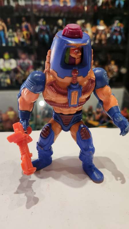 1983 Complete Man-E-Faces of He-man-Masters of the Universe 87 (MOTU) Vintage Figure