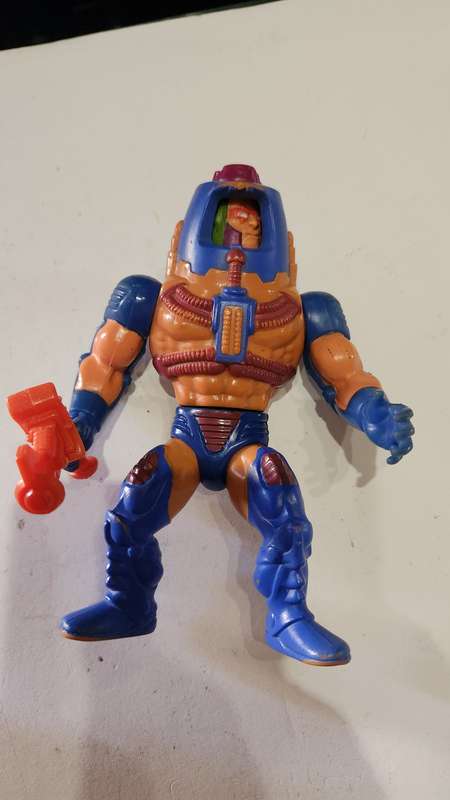 1983 Complete Man-E-Faces of He-man-Masters of the Universe 87 (MOTU) Vintage Figure