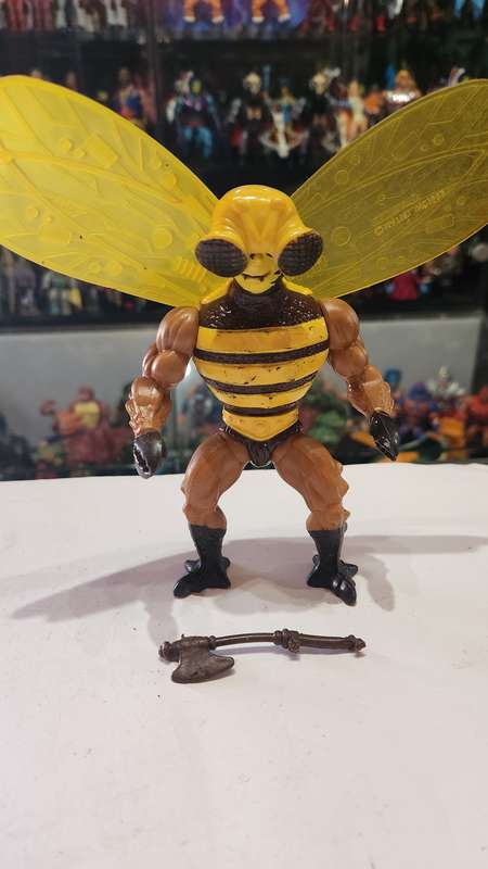 1984 Complete Buzz-Off of He-Man-Masters of the Universe 87 (MOTU) Vintage Figure