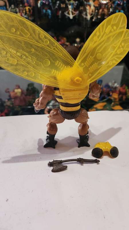 1984 Complete Buzz-Off of He-Man-Masters of the Universe 87 (MOTU) Vintage Figure