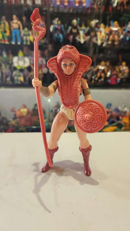 1982 Complete Teela of He-Man-Masters of the Universe 87 (MOTU) Vintage Figure