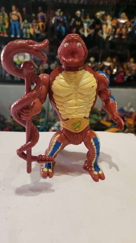 1986 Complete Rattlor of He-Man-Masters of the Universe 87 (MOTU) Vintage Figure