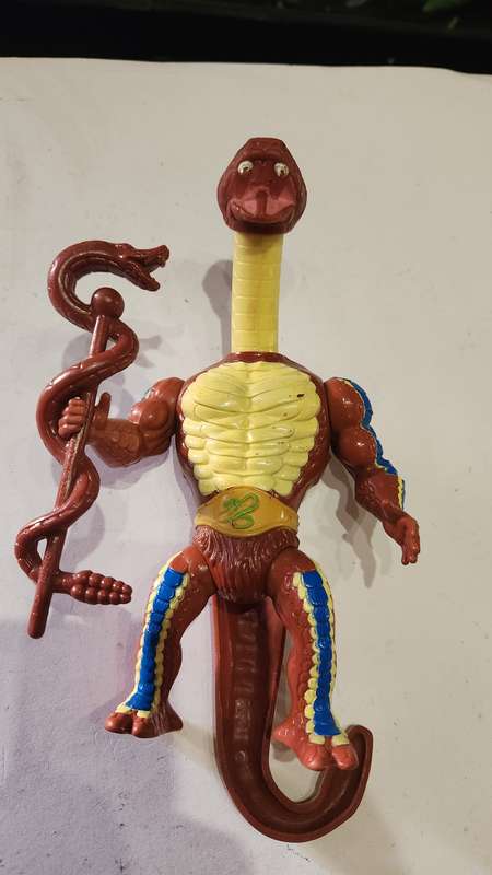 1986 Complete Rattlor of He-Man-Masters of the Universe 87 (MOTU) Vintage Figure