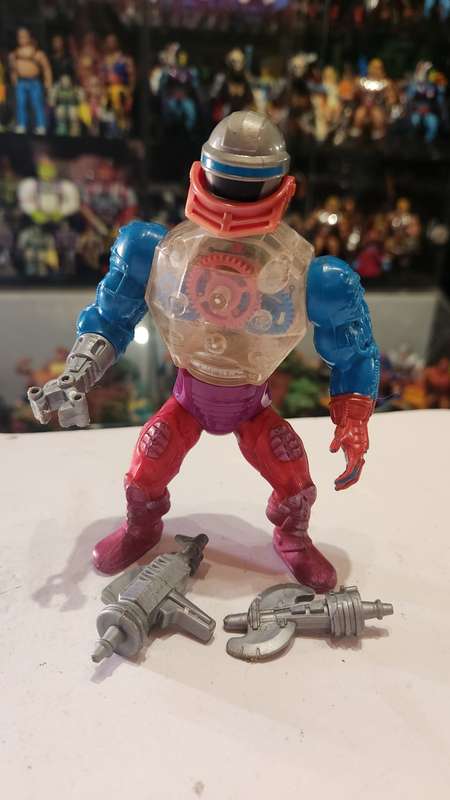 1985 Complete Robotto of He-Man-Masters of the Universe 87 (MOTU) Vintage Figure