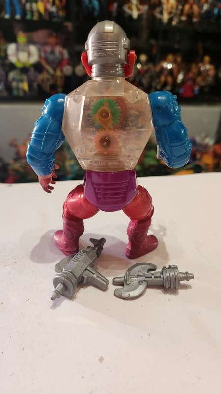 1985 Complete Robotto of He-Man-Masters of the Universe 87 (MOTU) Vintage Figure