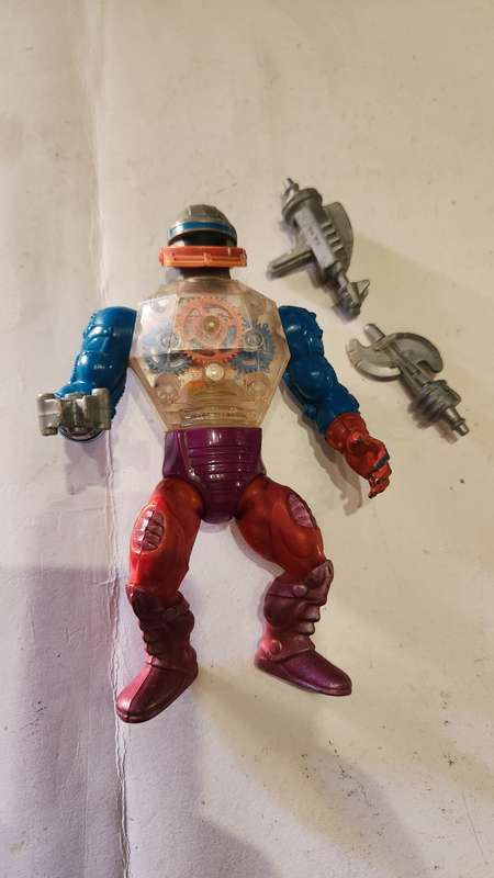 1985 Complete Robotto of He-Man-Masters of the Universe 87 (MOTU) Vintage Figure