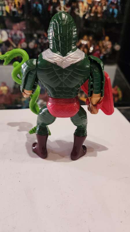 1986 Complete King Hiss of He-Man-Masters of the Universe 87 (MOTU) Vintage Figure