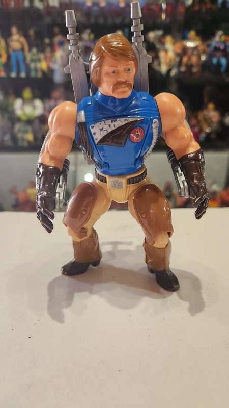 1986 Complete Rio Blast of He-Man-Masters of the Universe 87 (MOTU) Vintage Figure
