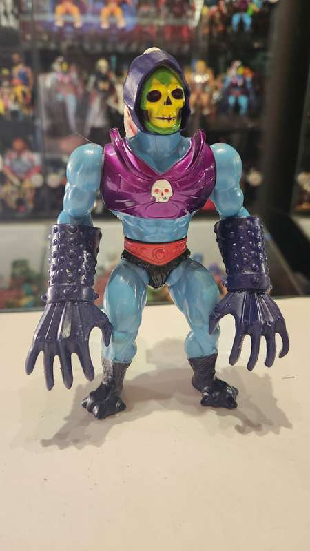 1985 Complete Terror Claws Skeletor of He-Man-Masters of the Universe 87 (MOTU) Vintage Figure