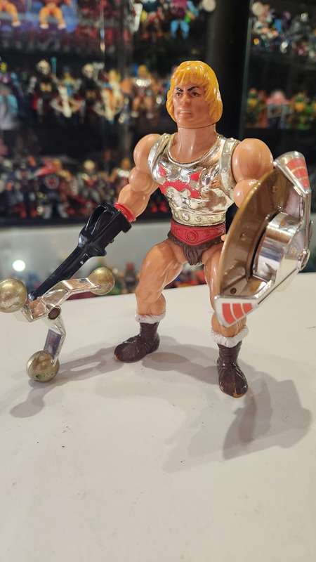1986 Rare Flying Fist He-Man of He-Man Masters of the Universe 87 (MOTU) Vintage Figure