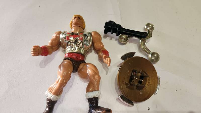 1986 Rare Flying Fist He-Man of He-Man Masters of the Universe 87 (MOTU) Vintage Figure