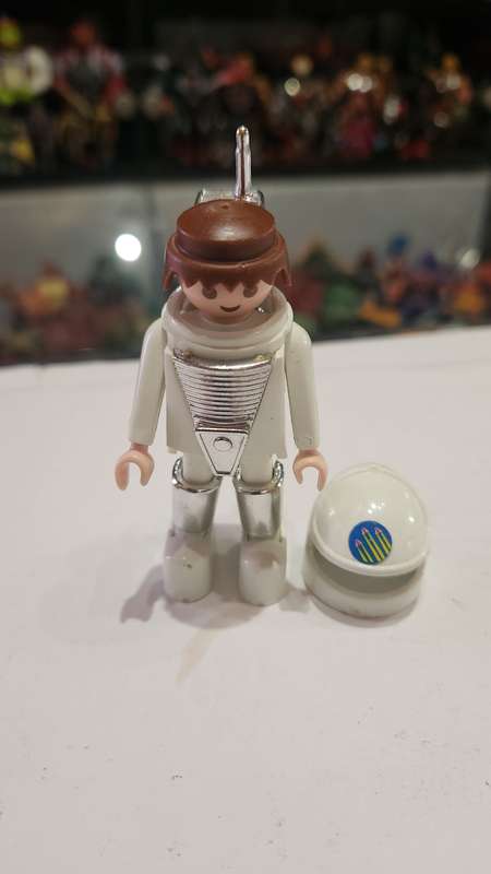 1980's Vintage Playmobil White Astronaut Figure