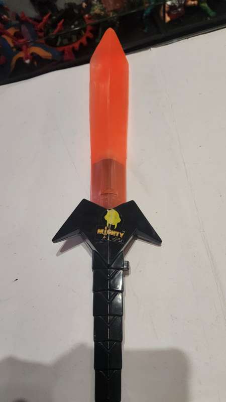 Vintage Remco Warrior Beasts Skull Man Mighty Laser Sword Figure