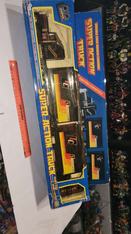 1980's Vintage Boxed Remote Control Super Action Transcon Truck
