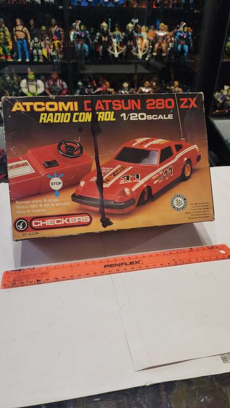 Vintage Boxed 1980's Datsun 280 ZX Radio Control Atcomi Toys