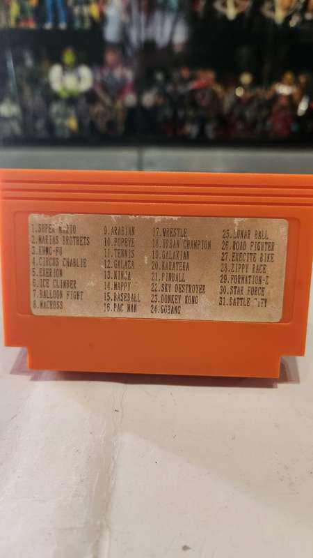 Vintage Tv Game Cartridge Famicom 31 in 1