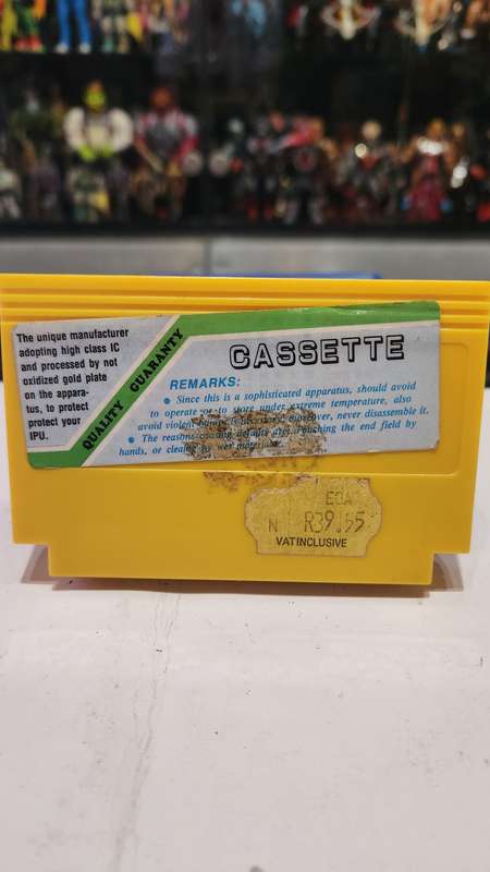 Vintage Tv Game Cartridge Famicom Top Gun