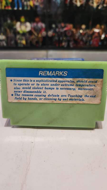 Vintage Tv Game Cartridge Famicom Road Fighter