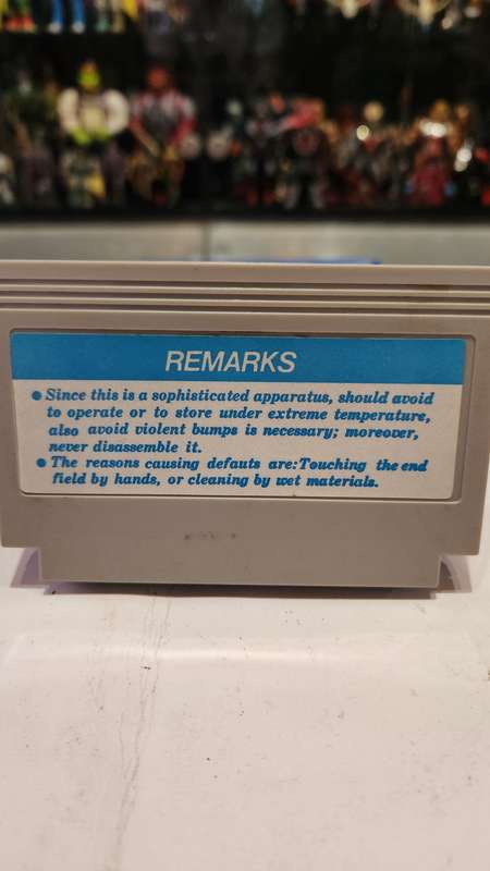 Vintage Tv Game Cartridge Famicom 4 in 1